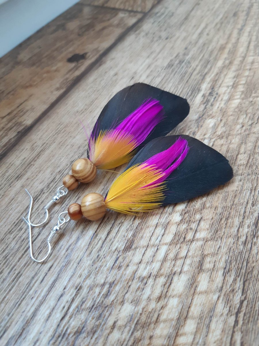 Náušnice... Křídla motýlí