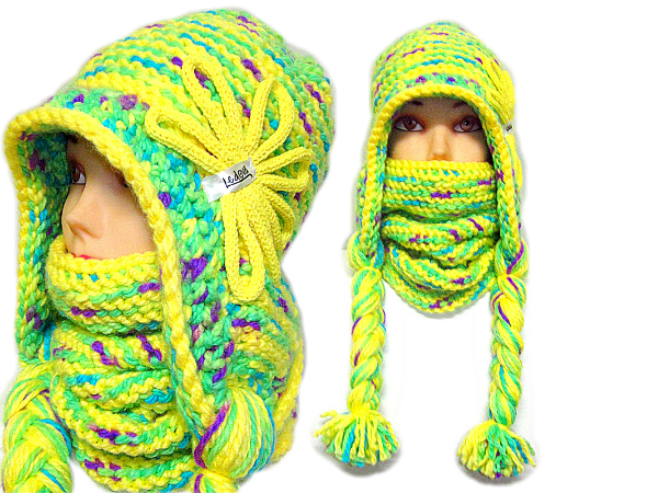 SOUPRAVA UŠANKY A NÁKRČNÍKU S APLIKACÍ