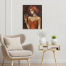 Lady with Red Wine