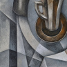 The Quiet Table – originální olejomalba 60 × 50 cm