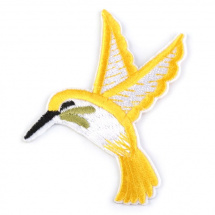 Nažehlovačka kolibřík - žlutá