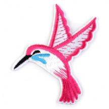Nažehlovačka kolibřík - růžová