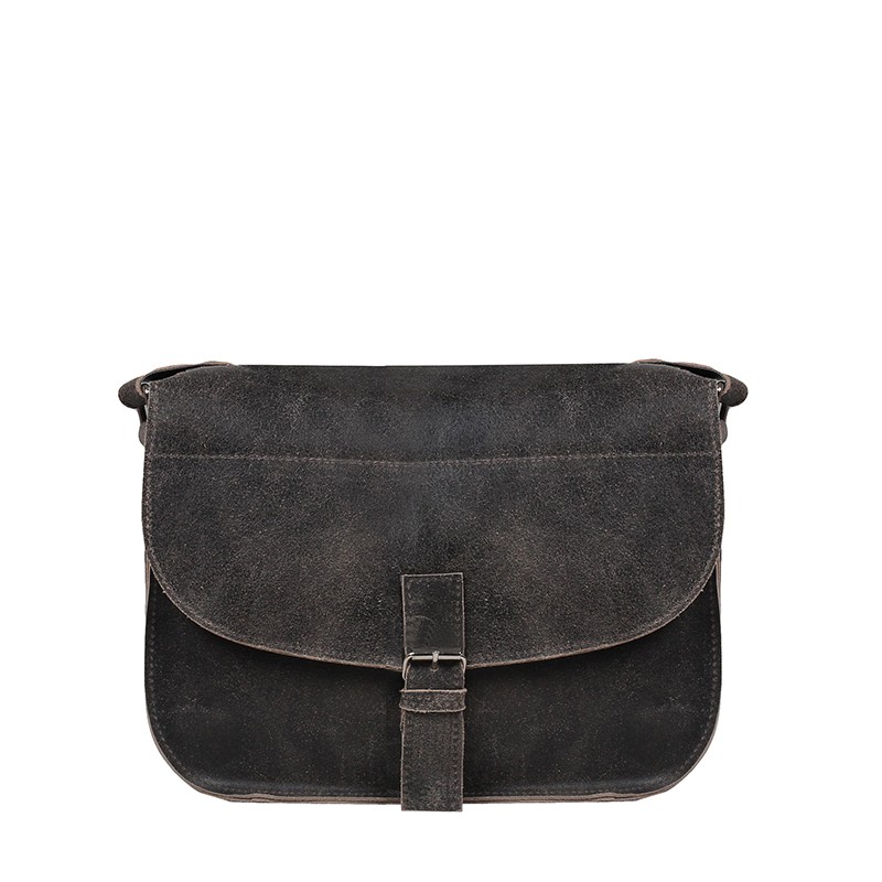 Kožená kabelka šedá KRISTÝNA (sleva z 2500,-)