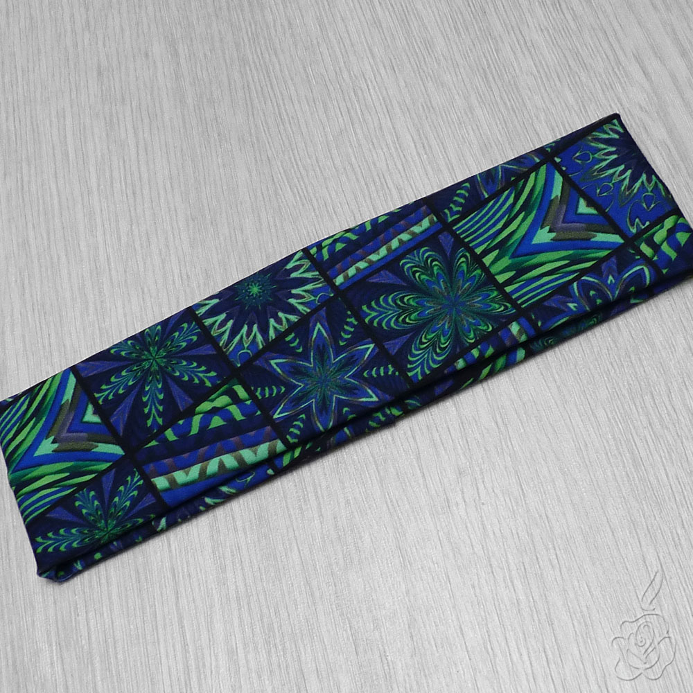 Dětská elastická čelenka - vzorovaná