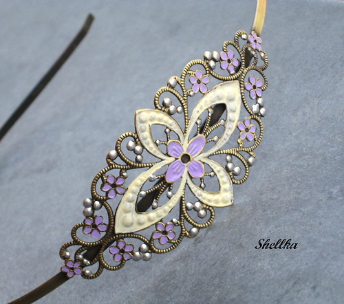 Čelenka filigránová 3