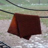 Nákrčník - hrátky s hnědou (alpaca)