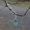 Náhrdelník - tyrkenit v krajce