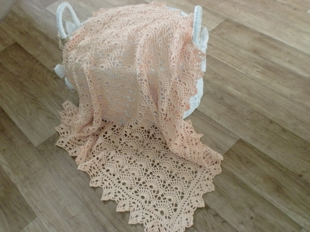 dětská háčkovaná deka