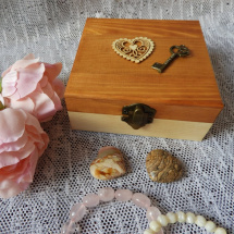 Krabička,šperkovnice Srdce a klíč♥2