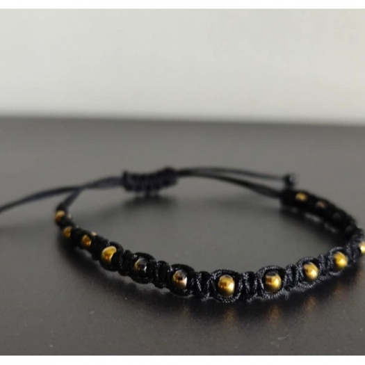Náramek Shamballa s korálky