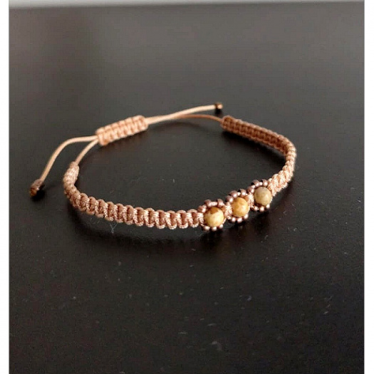 Náramek Shamballa - Jaspis