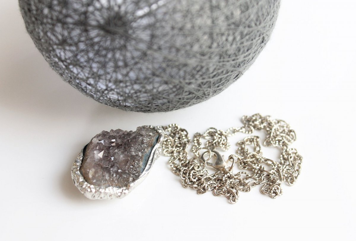 náhrdelník ALEXANDRA .. / ametyst /