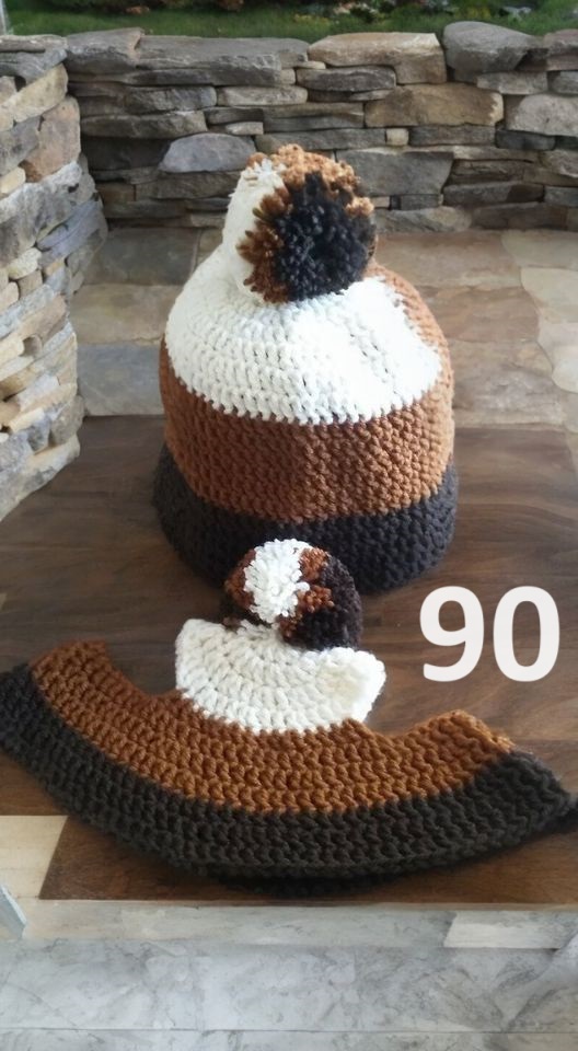 Háčkovaný set pro koně a jezdce