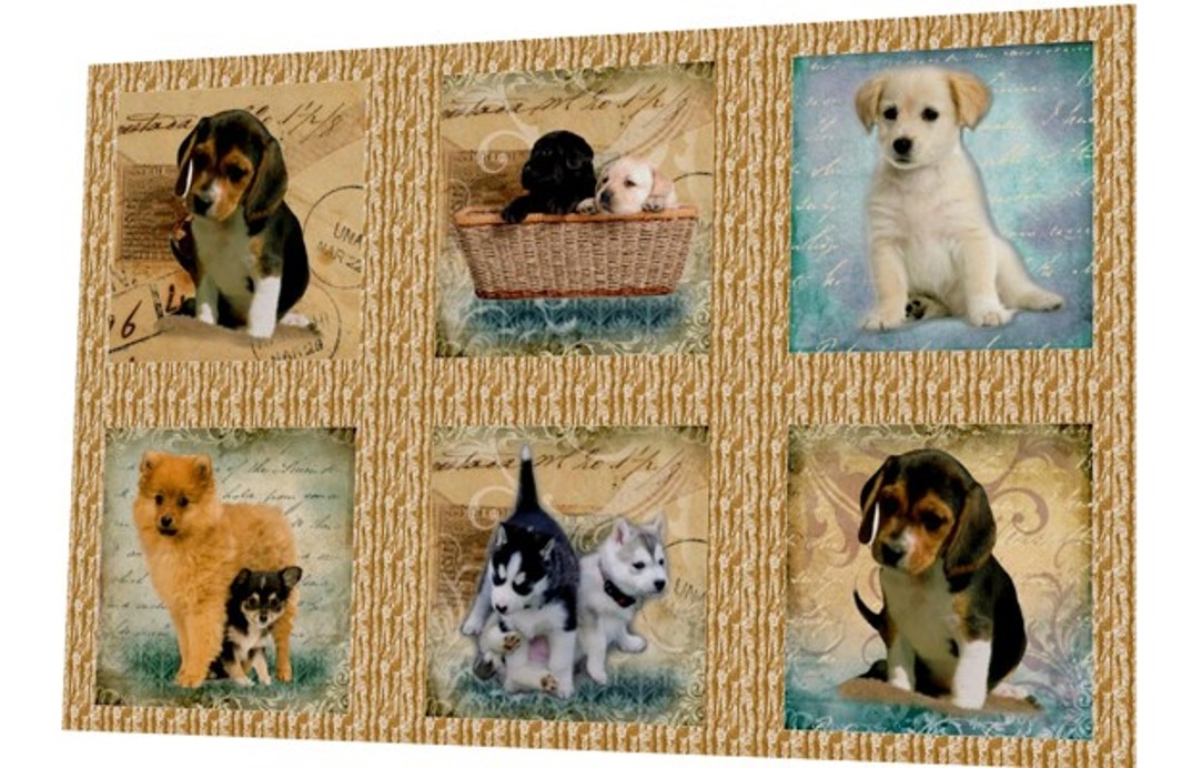 BAVLNĚNÝ PANEL - SADA 29 x 41 cm 3GS163