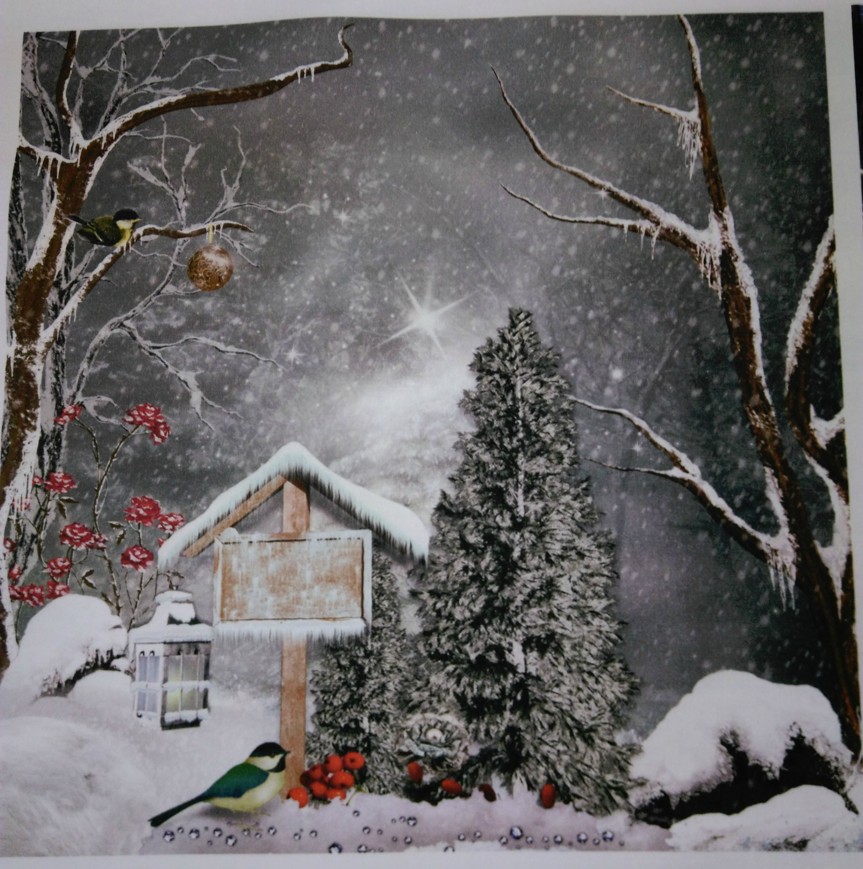 BAVLNĚNÝ PANEL - VELKÝ 35 X 35 cm 3lp16