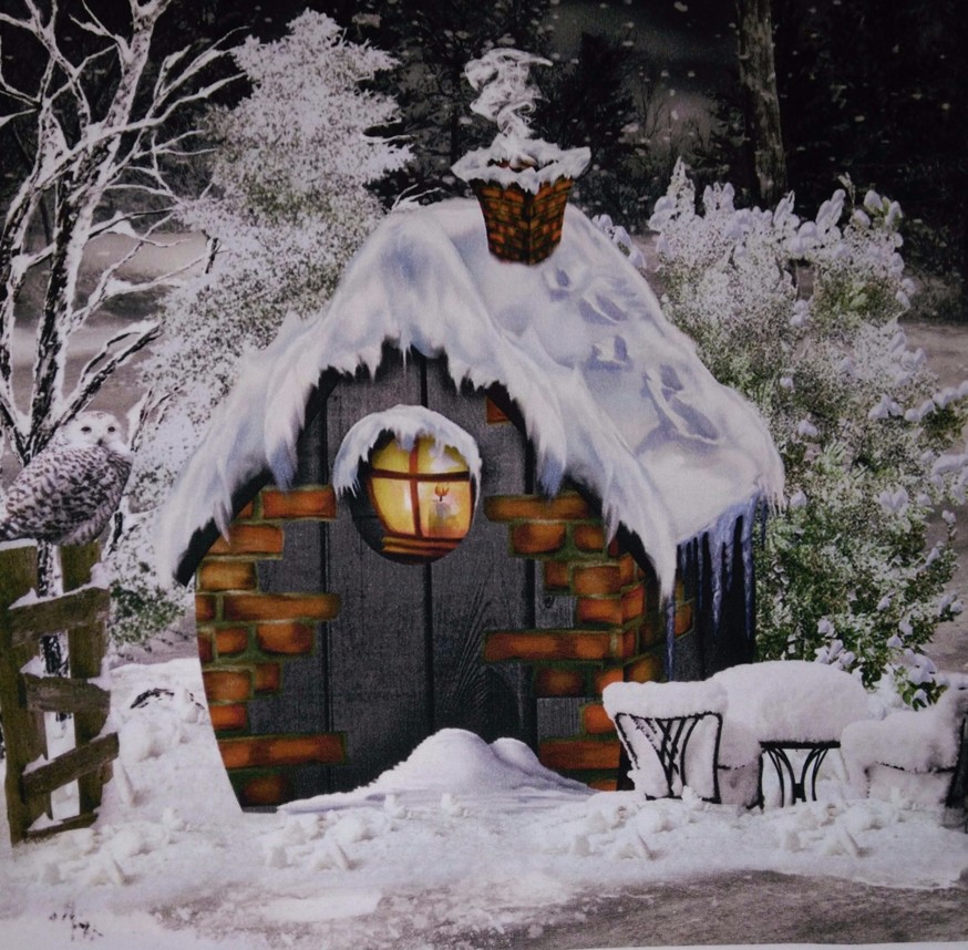 BAVLNĚNÝ PANEL - VELKÝ 35 X 35 cm 3lp25