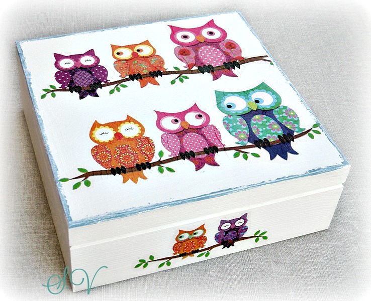 dřevěná truhlička - šperkovnice