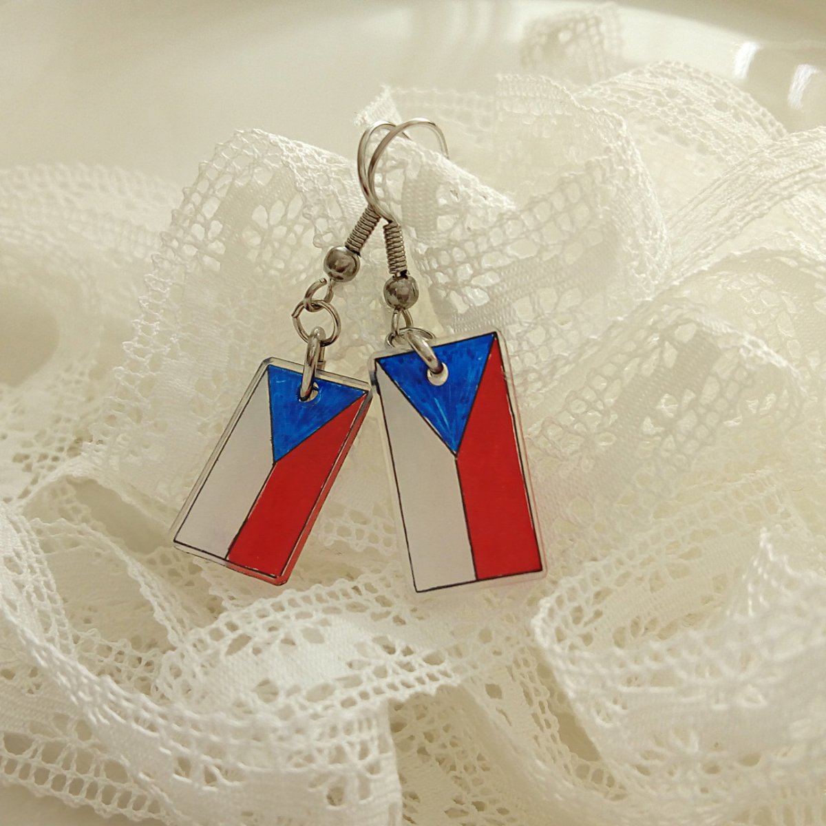 Vlastenky malé podlouhlé, nerez