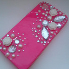 obal na iphone 4 růžový elegantní