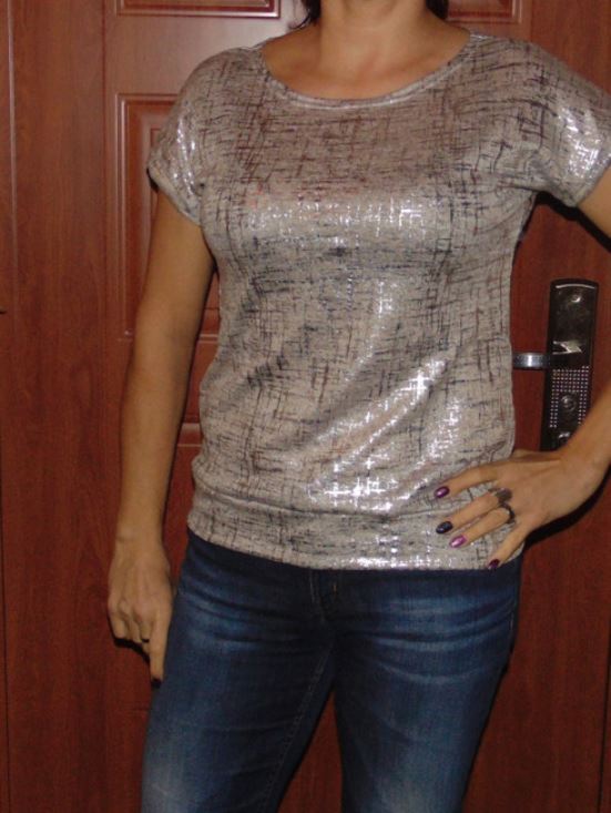 Tričko stříbrné XS - XXXL