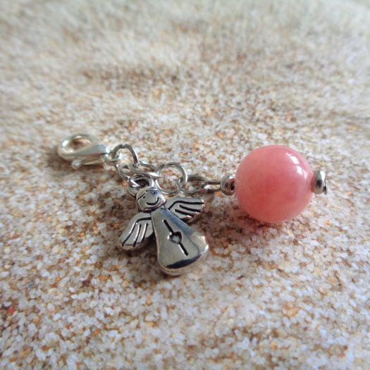 Přívěsek ,,Růžový křemen"