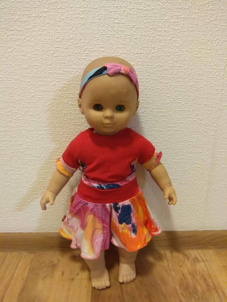 ŠATY PRO PANENKU 45-48 cm