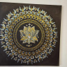Mandala - Zlatý  lotosový květ