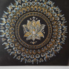 Mandala - Zlatý  lotosový květ