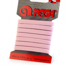 Prádlová pruženka na kartě 7 mm (5m) - růžová