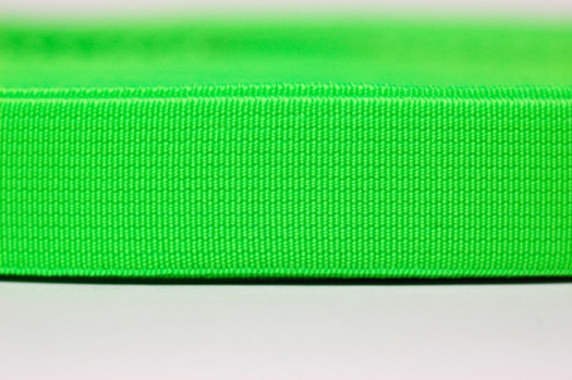 Pruženka šíře 20 mm - zelená neon