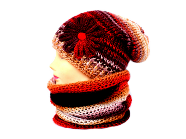 SOUPRAVA ČEPICE A NÁKRČNÍKU 1479