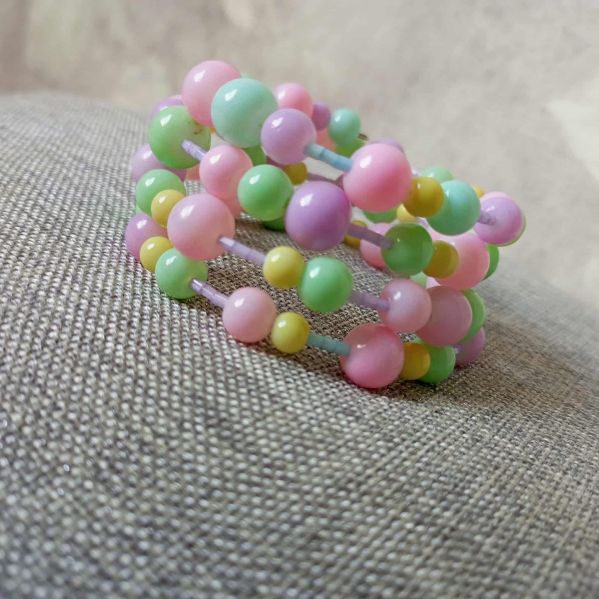 Náramek pastel duha