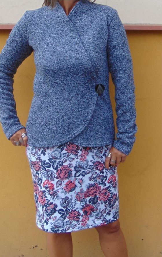 SVETŘÍK ZAVINOVACÍ ČERNOBÍLÝ S - XXXL