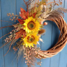 Slunečnice - věnec