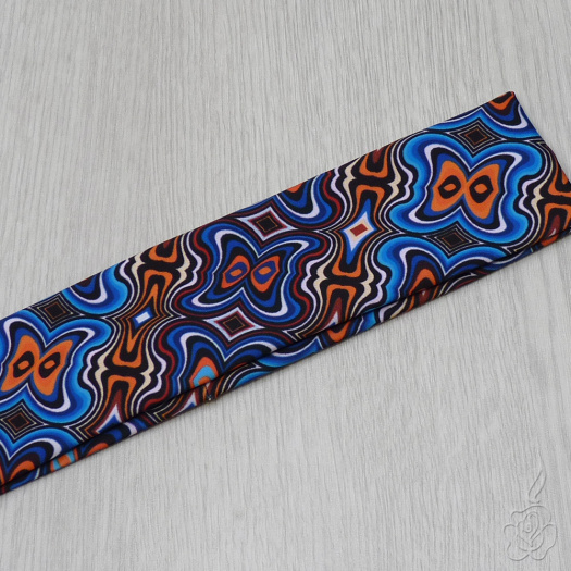 Barevná elastická čelenka