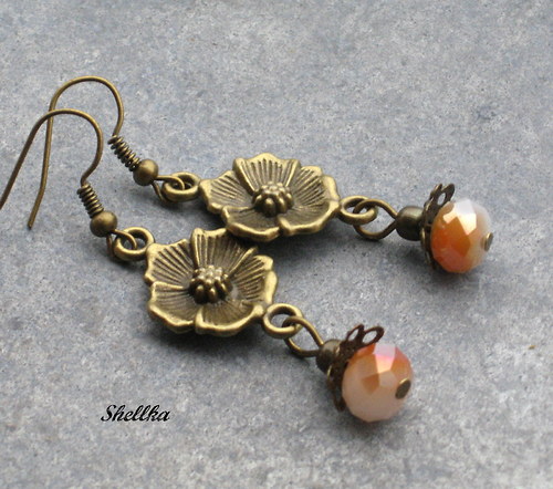 Náušnice s kvítky