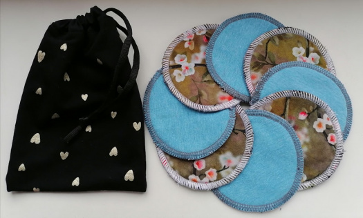 Sada odličovacích tampónků / kojících vložek