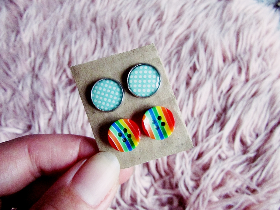 Puzetové náušničky-PECKY