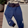 Dětské softshellové kalhoty modré 110