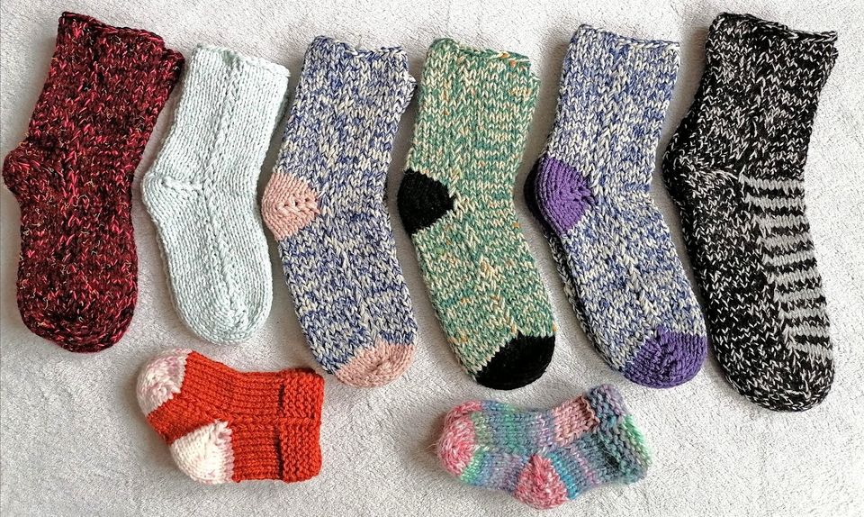 Pořádné pletené ponožky