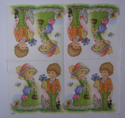 Ubrousek pro tvoření - 33 x 33 cm - D4