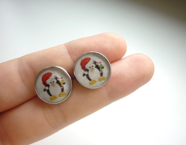 Vánoční náušnice