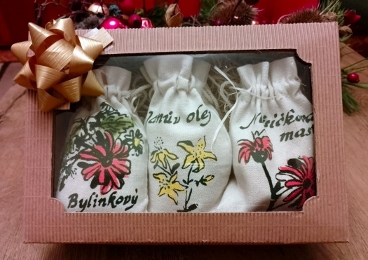 Domácí bylinková sada v dárkovém balení