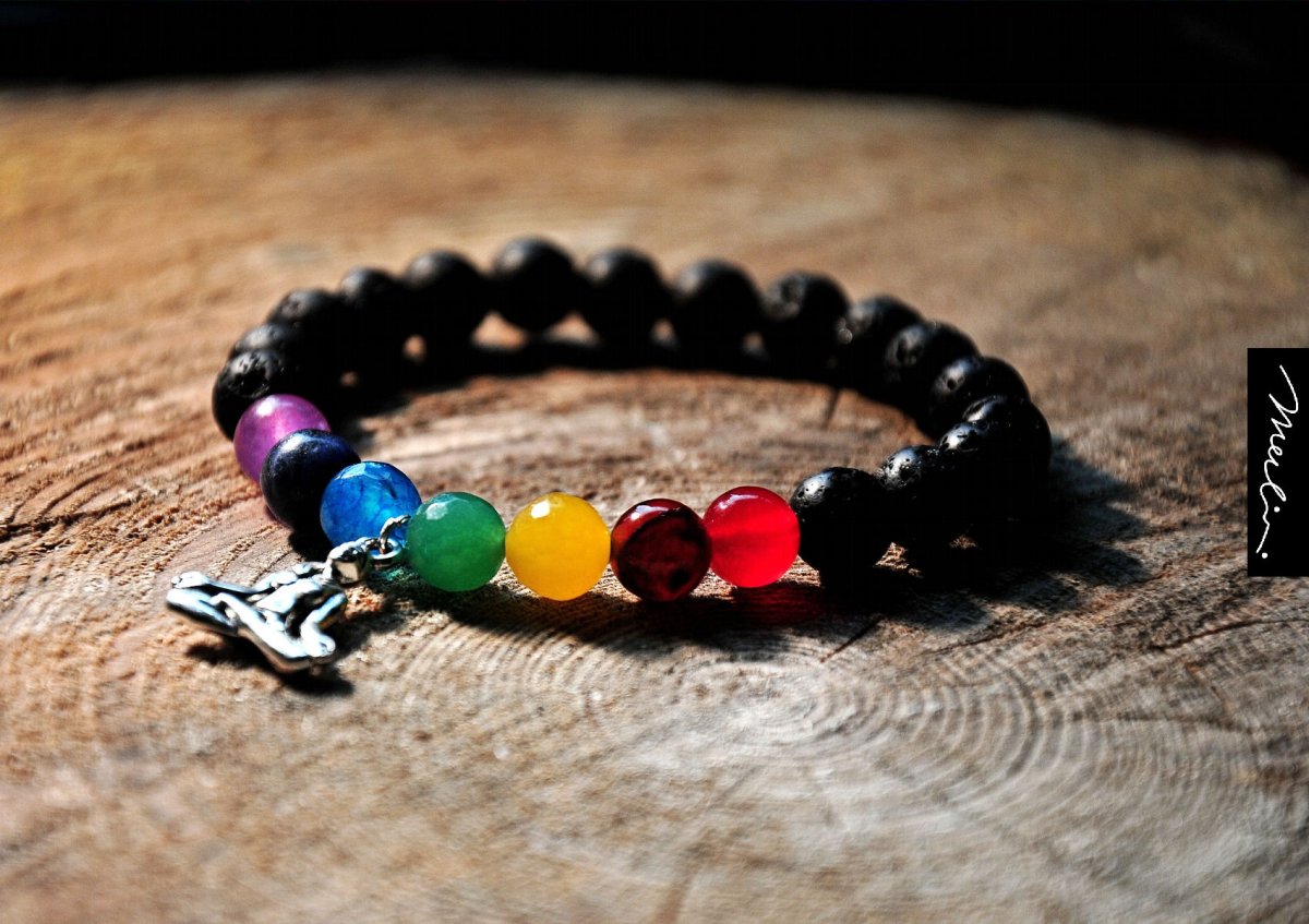 Jóga - čakry - Padmásana - 8 druhů kamenů