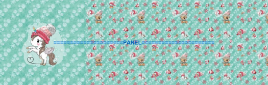 Panel - varianta bavlna,úplet či letní softshell  50x145cm/úplet 157cm, 139cm soft   224-4