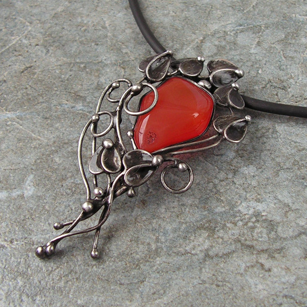 Jarní Karneol - náhrdelník