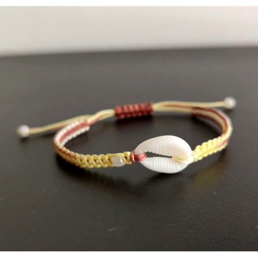 Náramek Shamballa s korálky