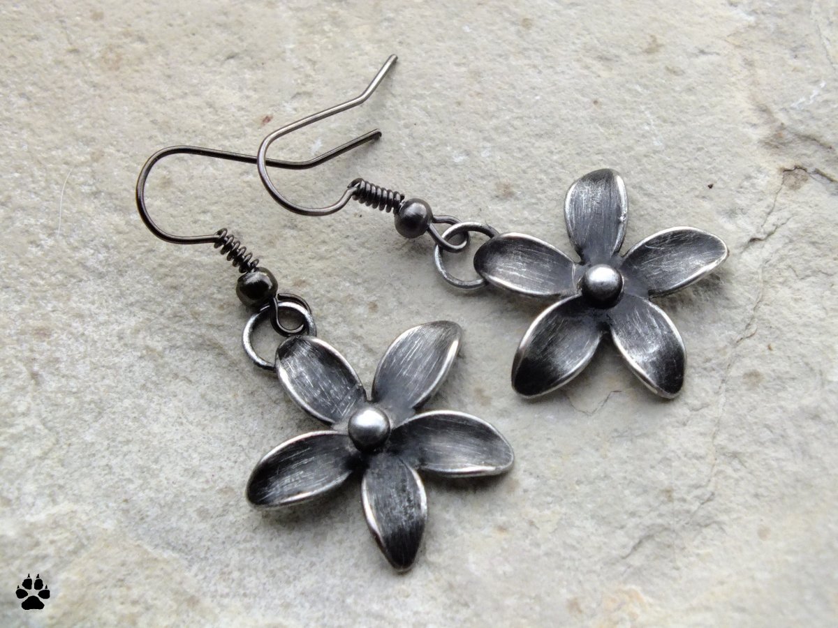 Náušnice kytičky - REZERVOVÁNO!