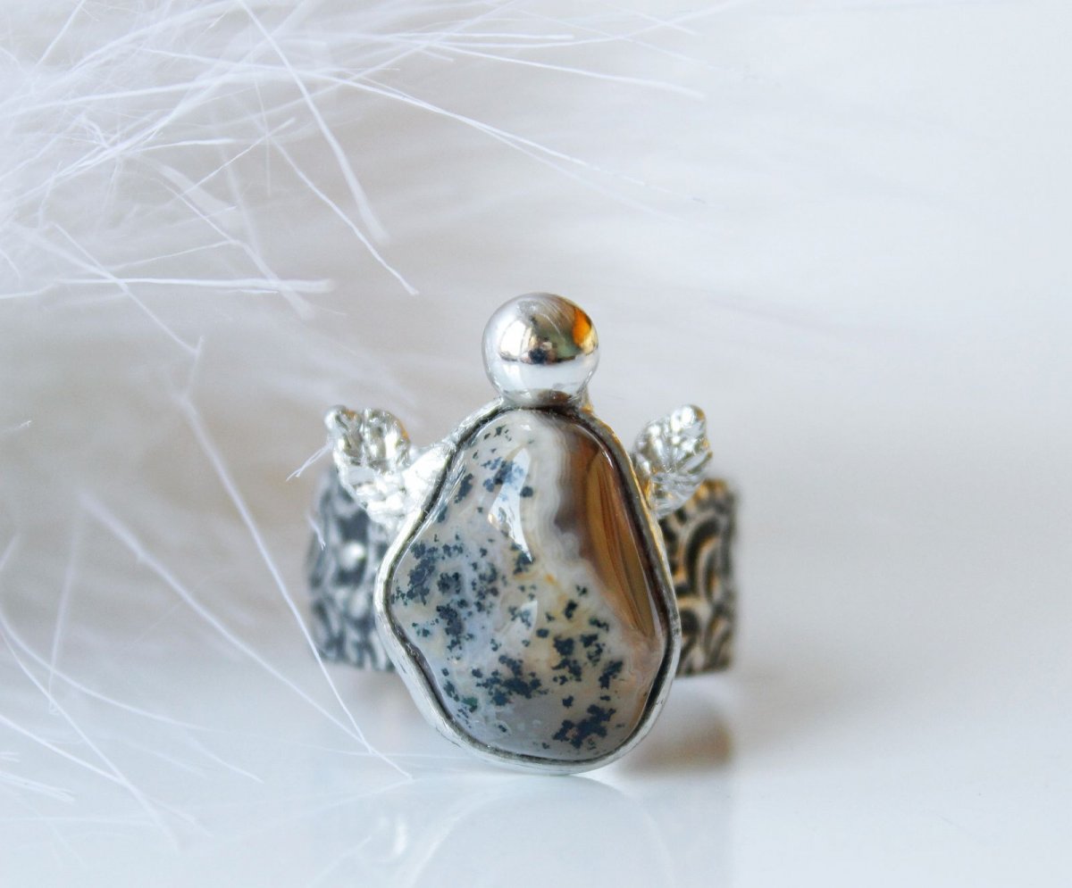 Andělský prsten .. ( achát )