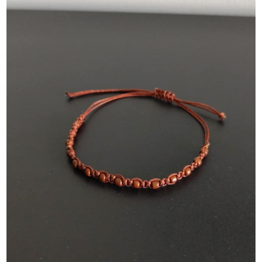Náramek Shamballa s korálky